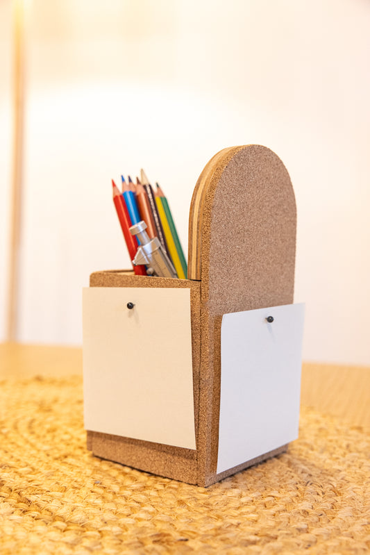 Pencil Holder with Space for Notes - Preorder